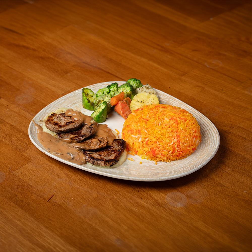 steak & mushroom