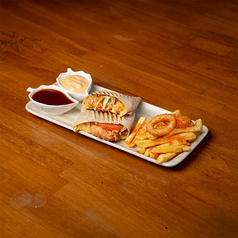 chicken American roll
